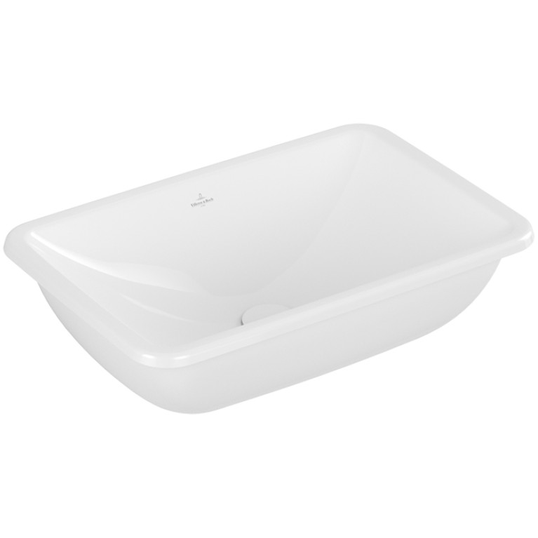 VilleroyBoch LoopFriends Раковина встр. под столешницу 540*340*190, с переливом, цвет альпийский белый