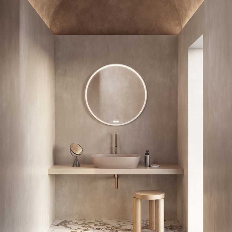 Catalano ALVEA Раковина 60x40 накладная, без отв. под смеситель, покрытие Cataglaze+, цвет Seta Satinato