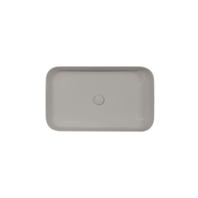 Kerasan Tribeca Раковина накладная 70х43см, без отв. под смеситель, цвет: Grigio matt