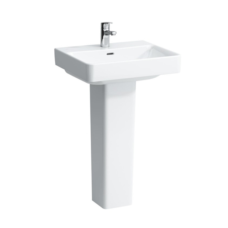 LAUFEN PRO S Раковина 550х46.5х95 мм., подвесная/на столешницу, с 1 отв для смесителя, с переливом, цвет белый
