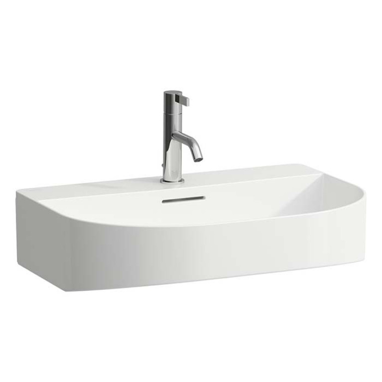 Laufen Sonar SONAR раковина для установки на поверхность 600x420x140 мм, отверстие для смесителя по центру, цвет: белый