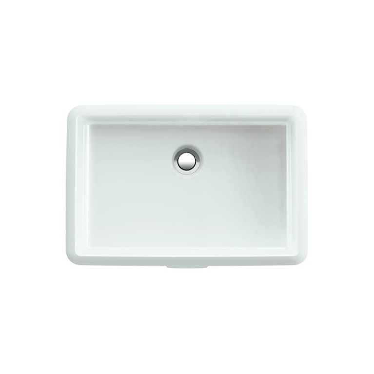 Laufen Living City Раковина 490x310x155 мм без отв. под смеситель, встраив снизу, глазурь 2 стор, шлифованная снизу, цвет: белый