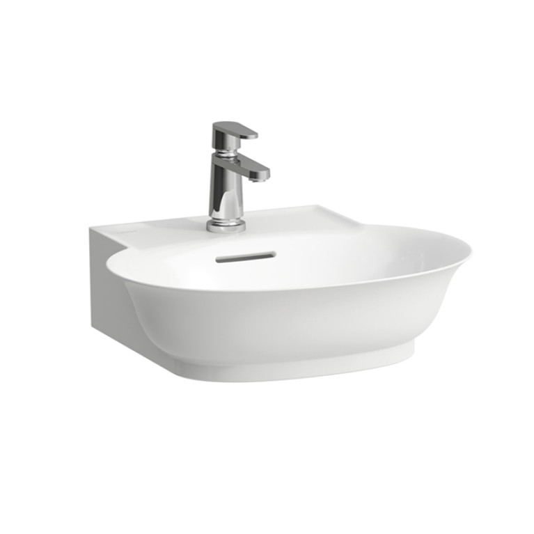 Laufen New Classic Раковина подвесная овальная 500х450х135 мм, без отв под смеситель,с переливом, цвет белый