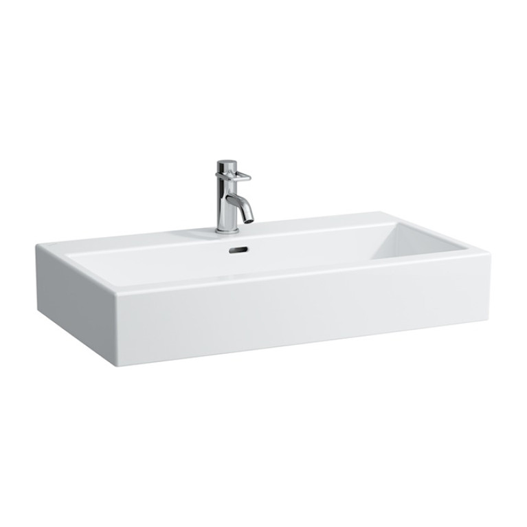 Laufen Living City Раковина 800х460х140мм с 1 отв. под смеситель, цвет: белый