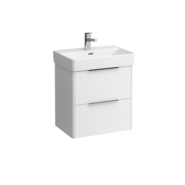 Laufen Pro S Раковина55х38х9,5 см,подвесная/накладная без отв. под смеситель, c переливом, цвет: белый