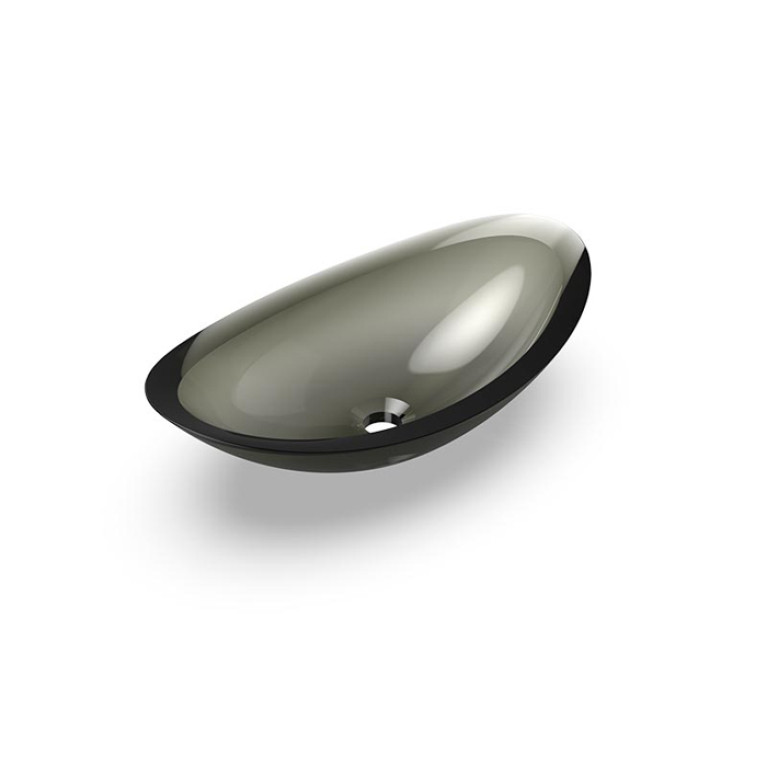 Knief Charm Shape Раковина накладная из полимерного материала 581x331x169 мм, цвет Turmalin # 020