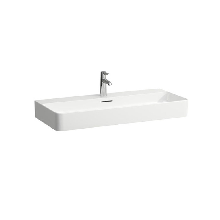 Laufen VAL Раковина 950х420х115мм с 1 отв. под смеситель, с покр. LLC, цвет: белый