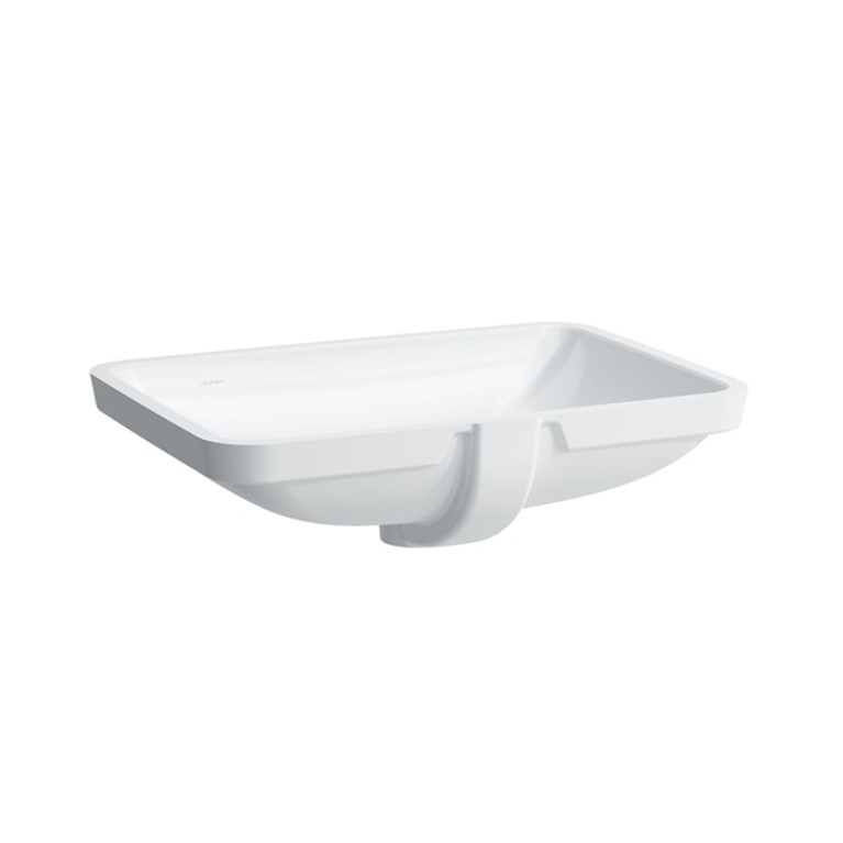 LAUFEN PRO S Раковина 600x400x170 мм., встраиваемая снизу, шлифованный край, c переливом, цвет белый