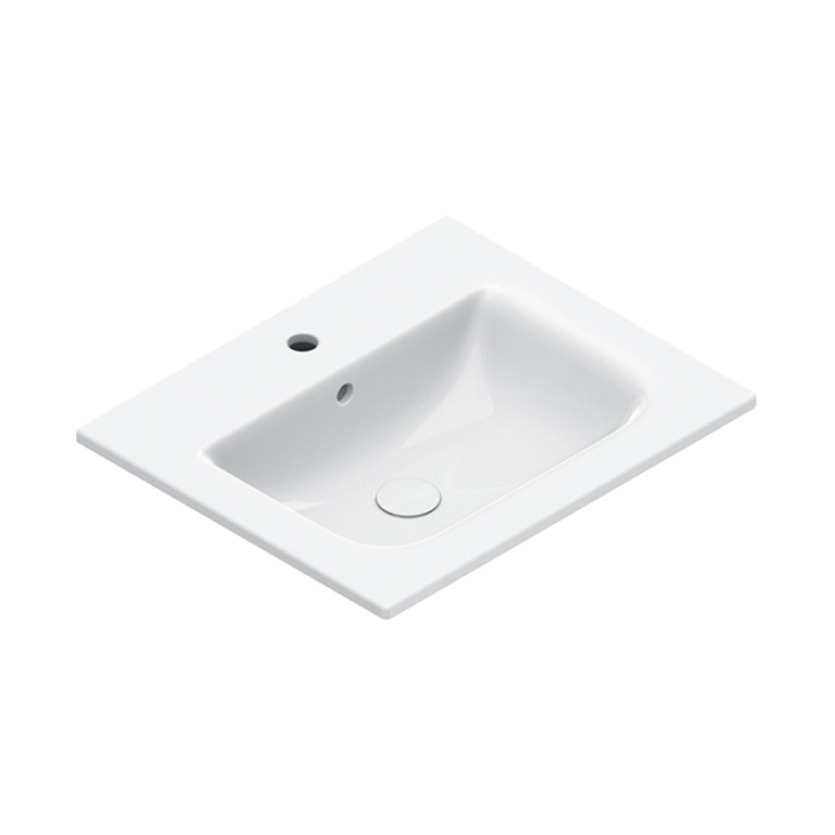Catalano ITALY Раковина 60x50, с 1 отв. под смеситель, покрытие Cataglaze+, цвет белый глянцевый