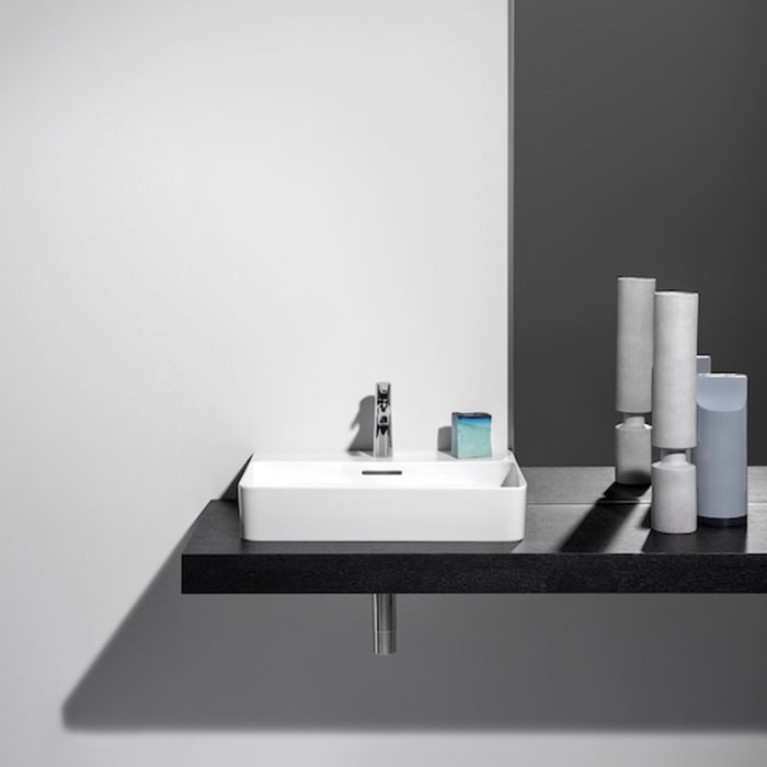 Laufen VAL Раковина 650х420х115мм с 1 отв. под смеситель, цвет: белый