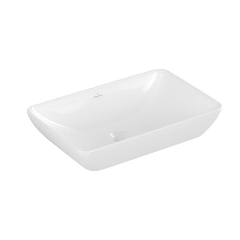 VilleroyBoch Venticello Раковина для установки на столешницу 550*360, цвет альпийский белый