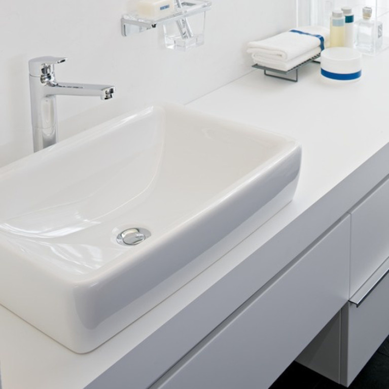 LAUFEN Pro S Раковина чаша  60х40 см, без отв. для смесителя, без перелива, цвет белый