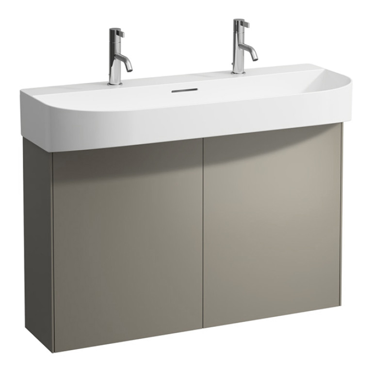 Laufen Sonar SONAR База под раковину, 975х240х600 мм, 2 дверцы, совместим с раковиной 810347, титан
