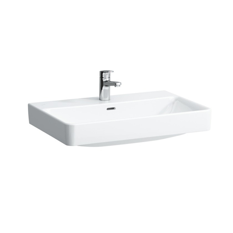 LAUFEN PRO S Раковина 700х465х95 мм, подвесная, с 1 отв для смесит, с переливом, цвет белый (СО СКЛАДА последние 6шт продаем с базами 4.0233.2.110.26)