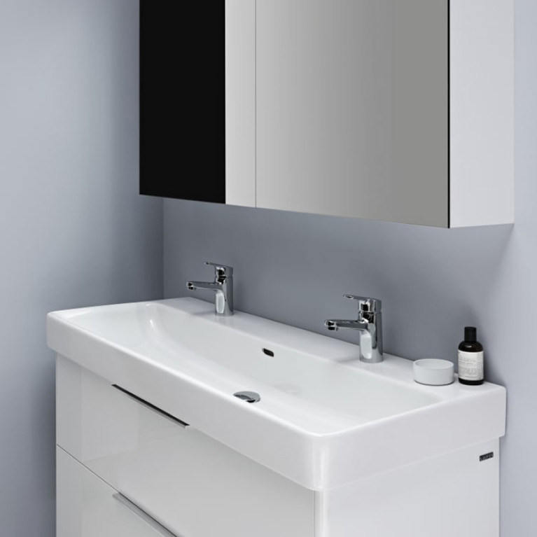 LAUFEN PRO S Раковина накладная  120 см , без отв под смеситель,  цвет белый глянцевый