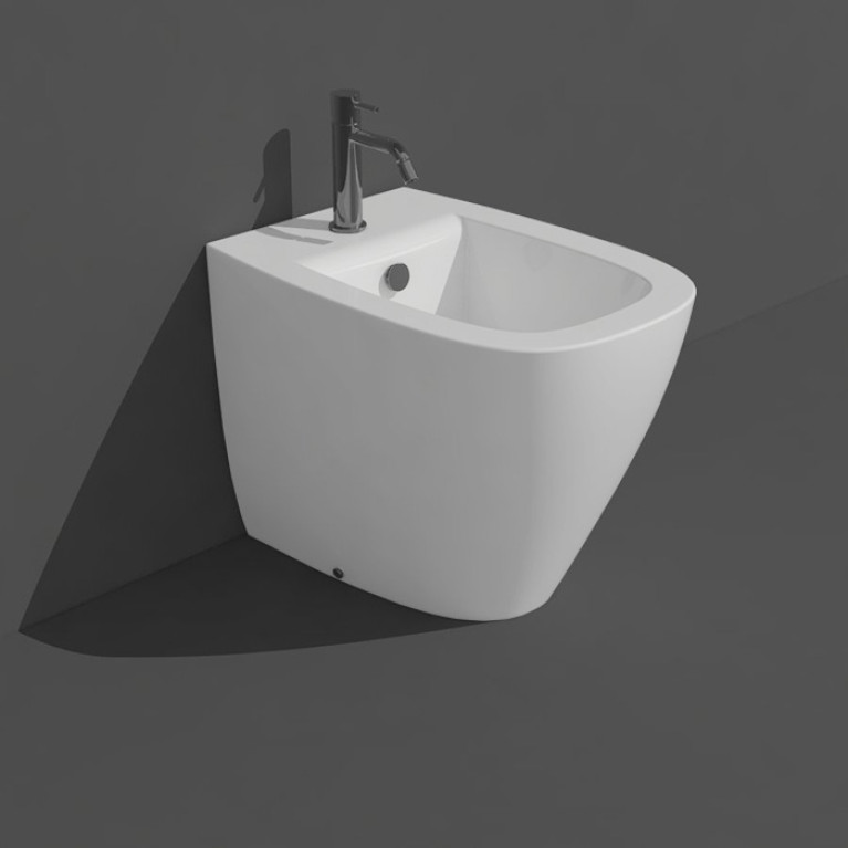SIMAS JUNIPER  Биде напольное 53,5x370xh42см, с 1 отв. для смесителя,  цвет белый