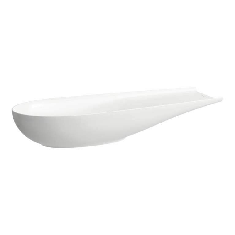 Laufen Alessi One  Раковина-чаша 1000х380х170мм без перелива, без отв. под смеситель, L/R, с крышкой слива, с покр. LLC, цвет: белый глянец