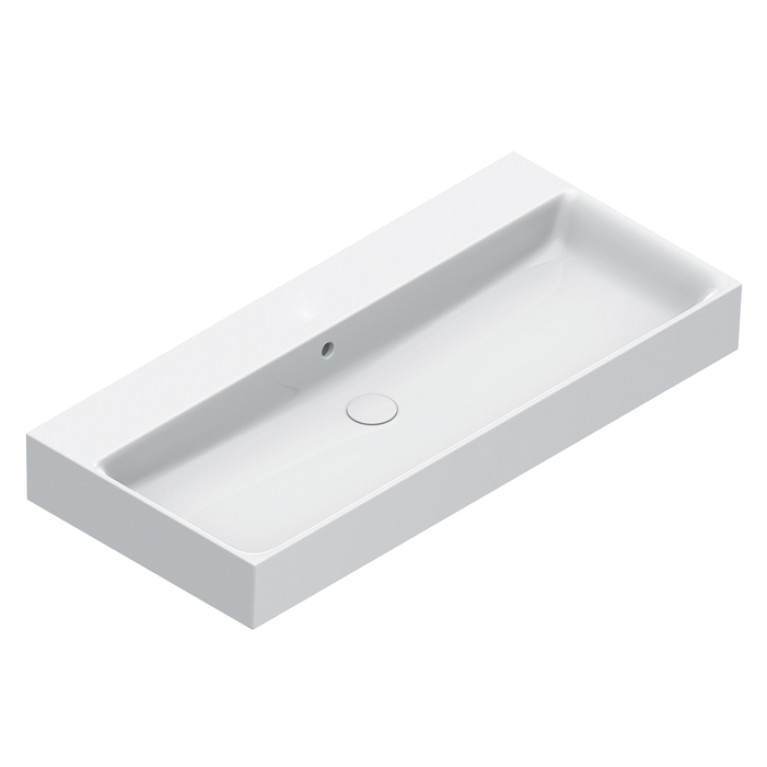 Catalano PREMIUM Раковина 100x47, без отв. под смеситель, покрытие Cataglaze+, цвет белый матовый