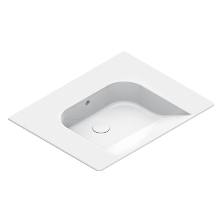 Catalano COMFORT Раковина 70x55, без отв. под смеситель, покрытие Cataglaze+, цвет белый глянцевый