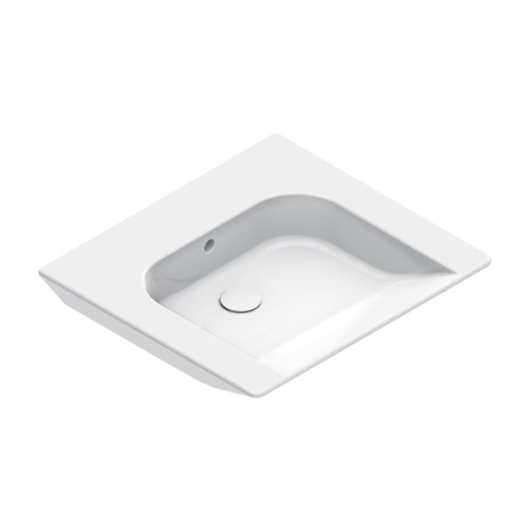 Catalano COMFORT Раковина 60x55, без отв. под смеситель, покрытие Cataglaze+, цвет белый глянцевый