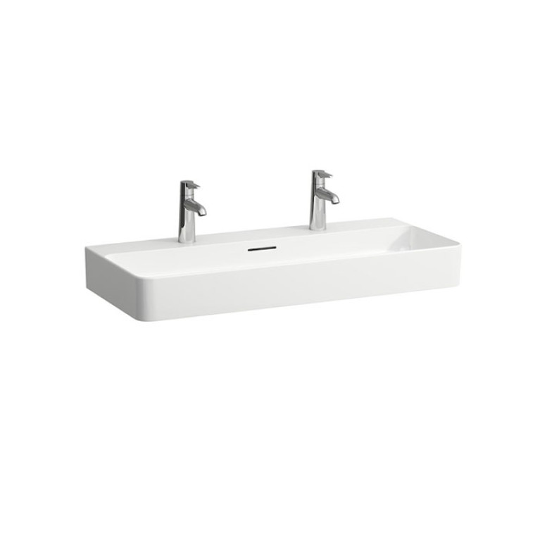 Laufen VAL Раковина 950х420х115мм с 2 отв. под смеситель, цвет: белый