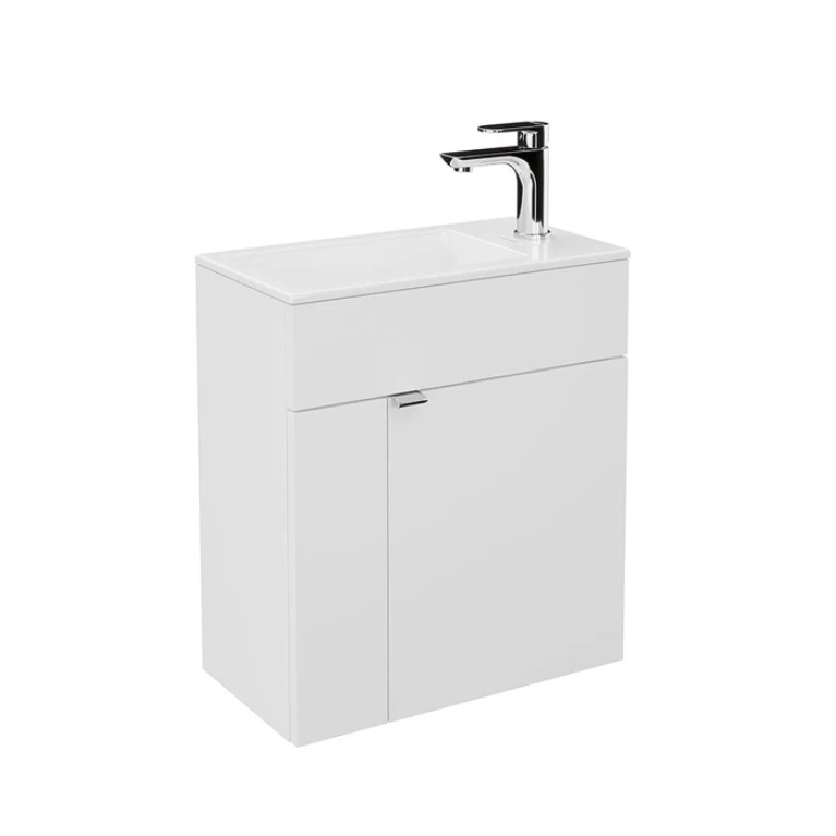 Kerama Marazzi Раковина LATO встраиваемая сверху 50*27*14,9см,  с 1 отв.под смеситель, без перелива, белая глянцевая