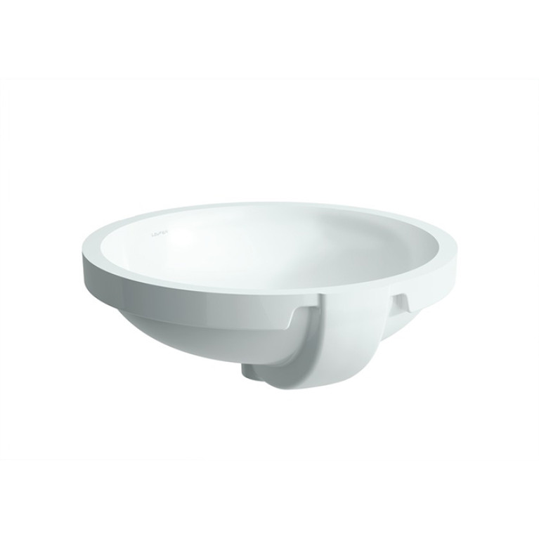 LAUFEN Pro BPRO B аковина, встраиваемая снизу, 420x420x120 мм, без отверстия для смесителя, не обработанная поверхность, цвет белый