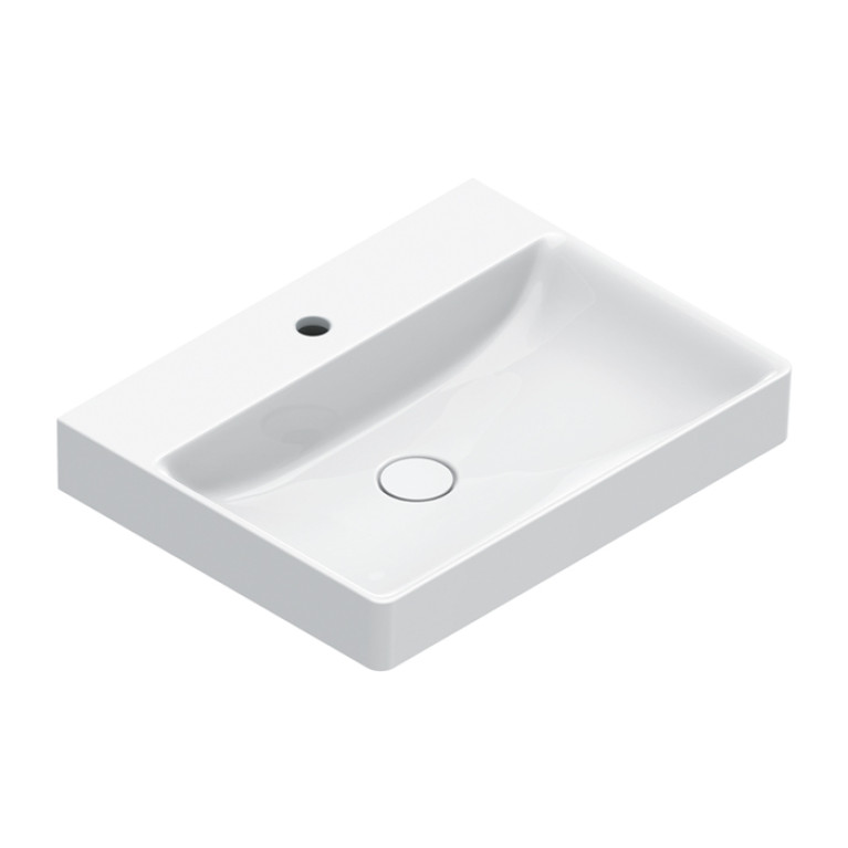 Catalano GREEN Раковина 60x47, с 1 отв. под смеситель, покрытие Cataglaze+, цвет белый глянцевый