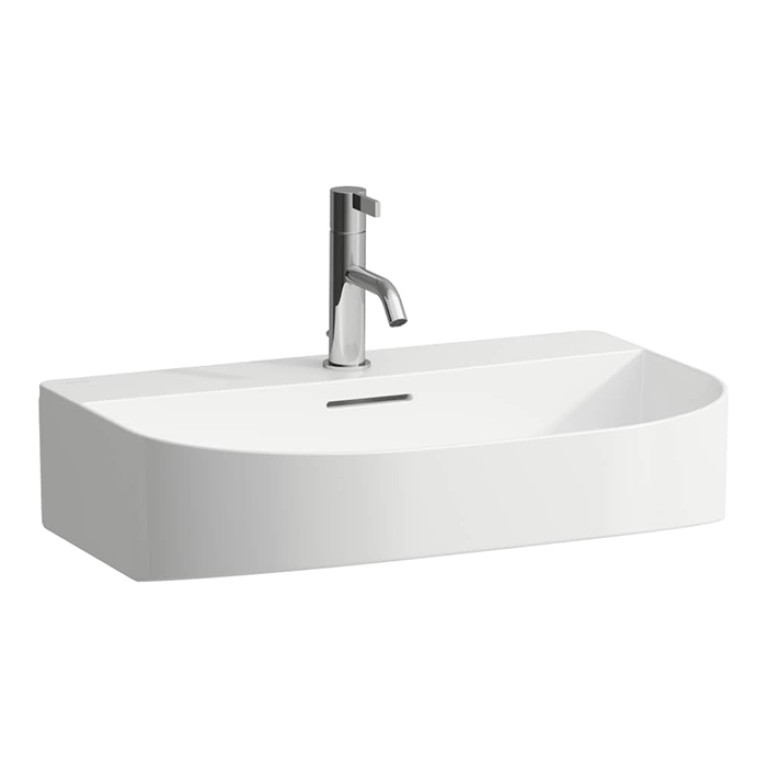 LAUFEN SONAR Раковина 600x420x140 мм, отверстие для смесителя по центру, белый