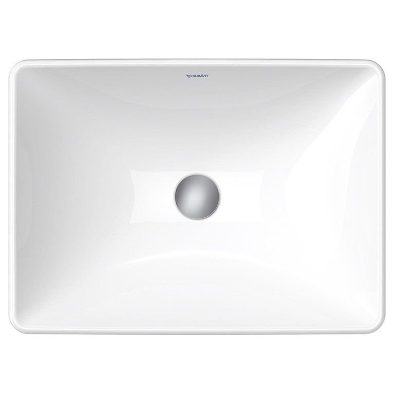 Duravit D-Neo Раковина встраиваемая сверху  600х440 мм, без перелива, без отв. под смеситель, цвет: белый (Спец.цена из наличия)