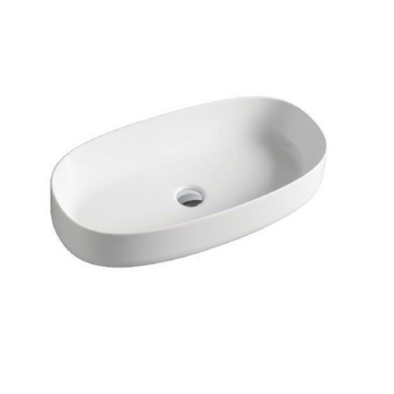ARTCERAM COGNAC Раковина настольная 68x35 см, цвет белый, Saniglaze