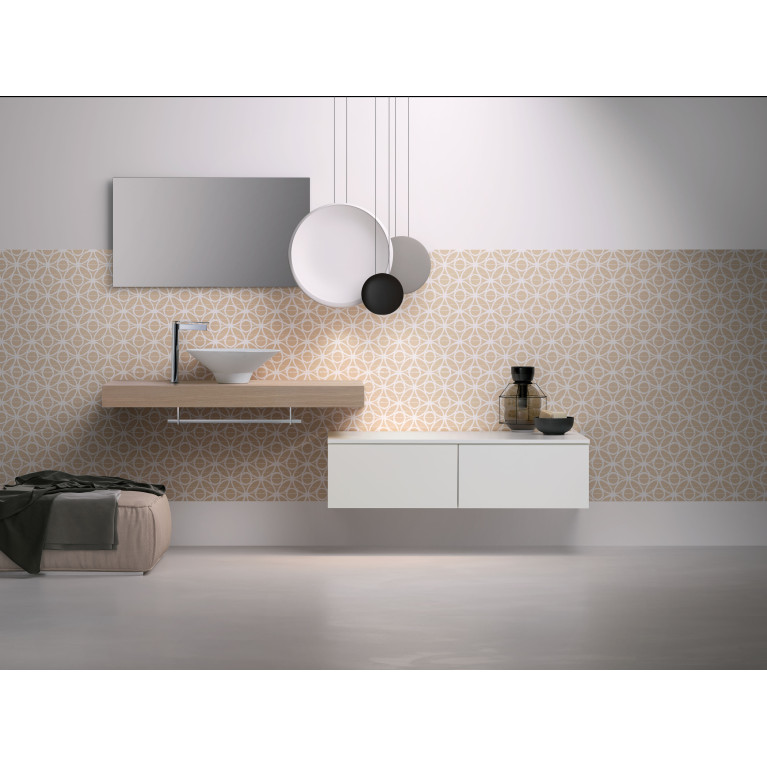 Kerasan Deco Раковина COCKTAIL накладная свободностоящая d 45см, h 16 см.цвет белый (без декоративной пластины)
