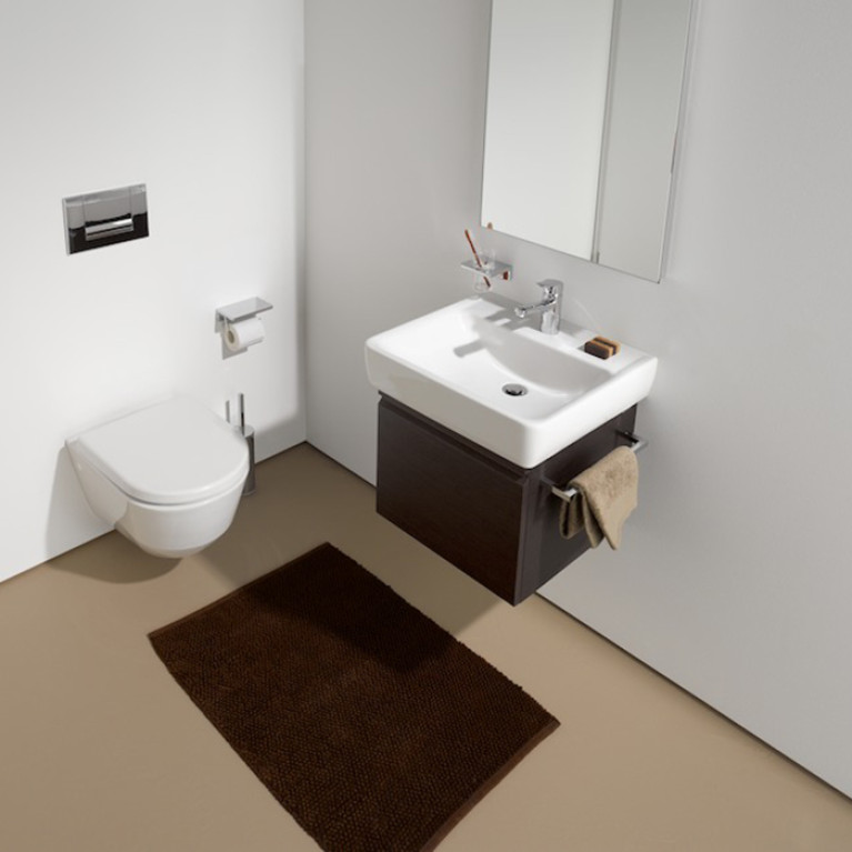 Laufen Pro Раковина мини 45х34х11,5 см,подвесная/накладная с 1отв., c переливом, цвет: белый