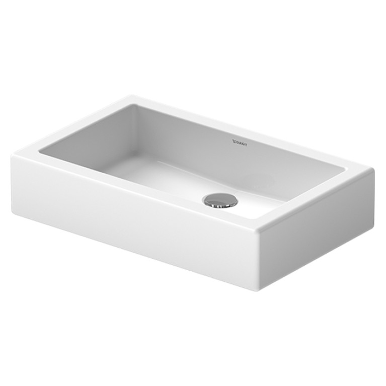 Duravit Vero Раковина 600 x 380 мм, без перелива, без площадки под смеситель, включая крепление (Спец.цена из наличия)