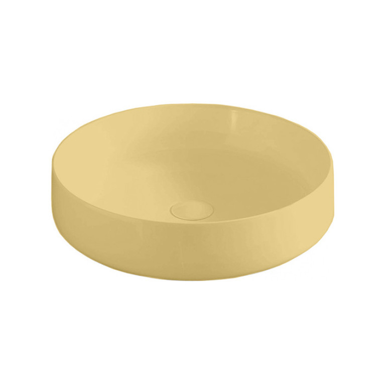 Artceram COGNAC Раковина настольная &Oslash; 48 см, цвет giallo zinco