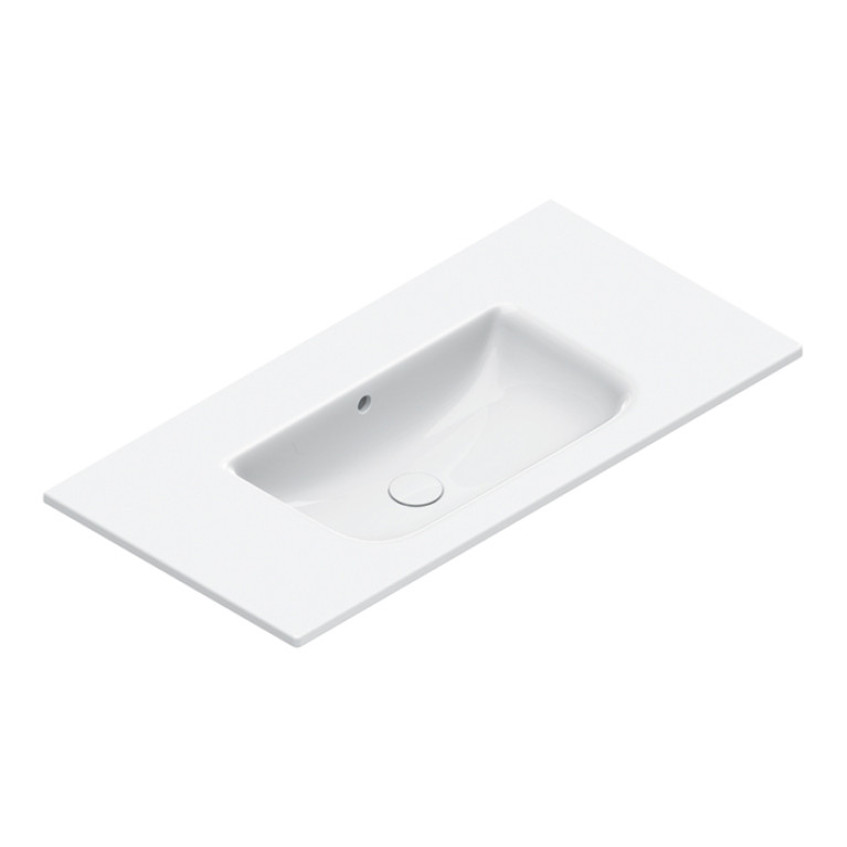Catalano ITALY Раковина 100x50, без отв. под смеситель, покрытие Cataglaze+, цвет белый глянцевый