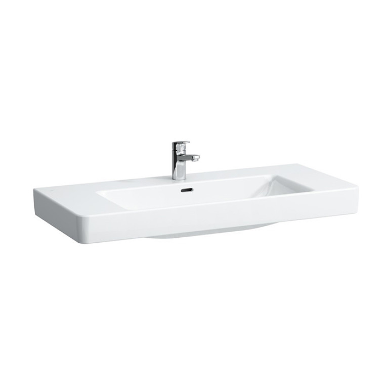 Laufen Pro S Раковина 1050х465х95 мм,подвесн/накладная с 1 отв.под смес, c перелив, цвет: белый (СО СКЛ посл 3 шт продаем с баз 4.8355.2.096/4.0245.2)