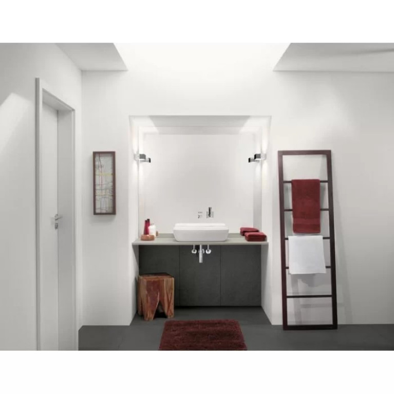 VilleroyBoch Artis Раковина накладная 580*385*125h, без отв. под смеситель, без перелива, TitanCeram, цвет альпийский белый