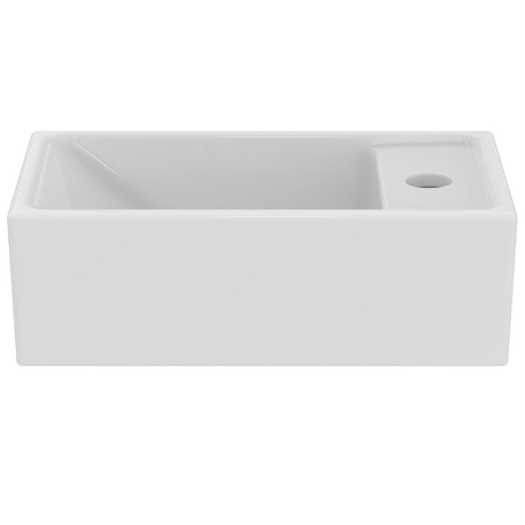 Ideal Standard i.life S Раковина 370х210xh120 мм, подвесная, с отв. под смес. справа, без перелива, без крепежа, цвет: белый глянец
