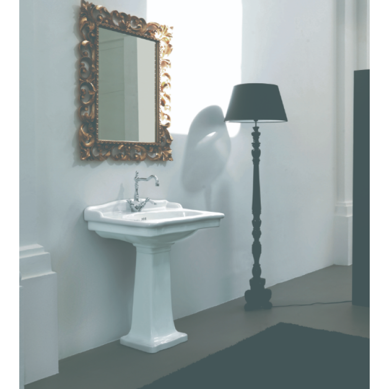 Artceram HERMITAGE раковина-консоль 112х63см с 1 отв. под смеситель+крепеж, цвет белый