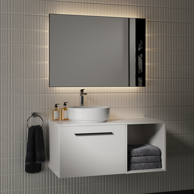 Ideal Standard i.life O Раковина овальная d40 см, без отверстия под смеситель, без перелива, цвет: белый глянец