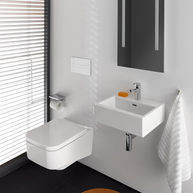 Laufen Living City Раковина 450х380х140мм с 1 отв. под смеситель, цвет: белый