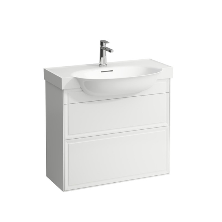 Laufen New Classic Раковина накладная овальная 800х480х75 мм, с 1 отв под смес,с переливом, цвет белый (последнюю 1 шт продаем с 4.0604.1.085.628.1!)