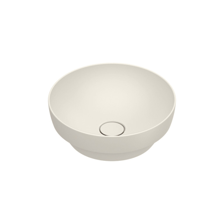 Catalano SFERA Раковина D40 h14 встраиваемая, без отв. под смеситель, покрытие Cataglaze+, цвет Lino Satinato