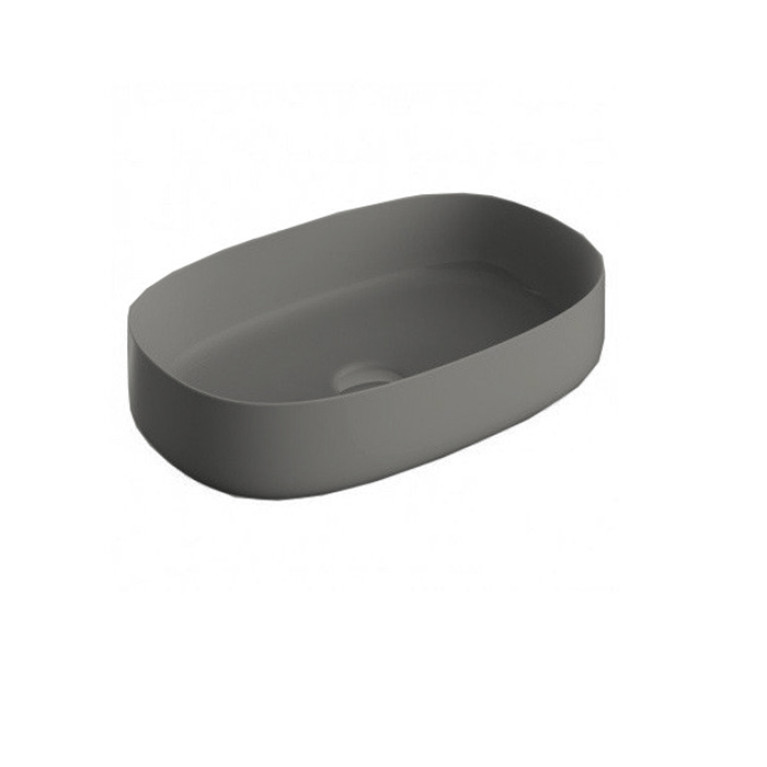Artceram COGNAC Раковина настольная 55x35 см, цвет grigio oliva/покрытие Saniglaze