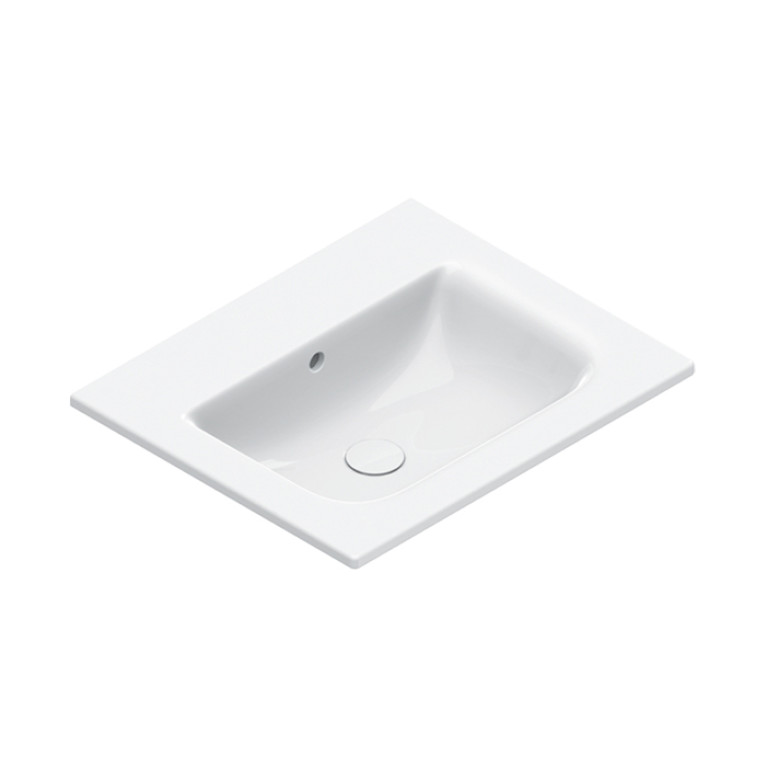 Catalano ITALY Раковина 60x50, без отв. под смеситель, покрытие Cataglaze+, цвет белый глянцевый