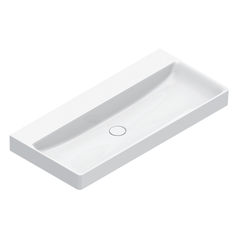 Catalano GREEN Раковина 100x47, без отв. под смеситель, покрытие Cataglaze+, цвет белый глянцевый