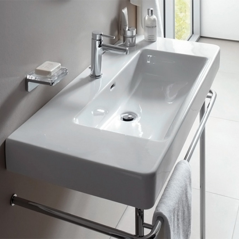 Laufen Pro S Раковина 1050х465х95 мм,подвесн/накладная с 1 отв.под смес, c перелив, цвет: белый (СО СКЛ посл 3 шт продаем с баз 4.8355.2.096/4.0245.2)