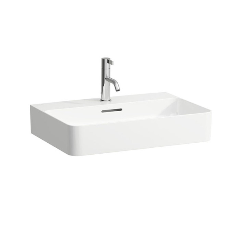 Laufen VAL Раковина 600х420х115мм с 1 отв. под смеситель, цвет: белый