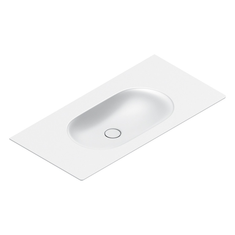 Catalano SFERA Раковина консоль 100x50, без отв. под смеситель, покрытие Cataglaze+, цвет белый матовый